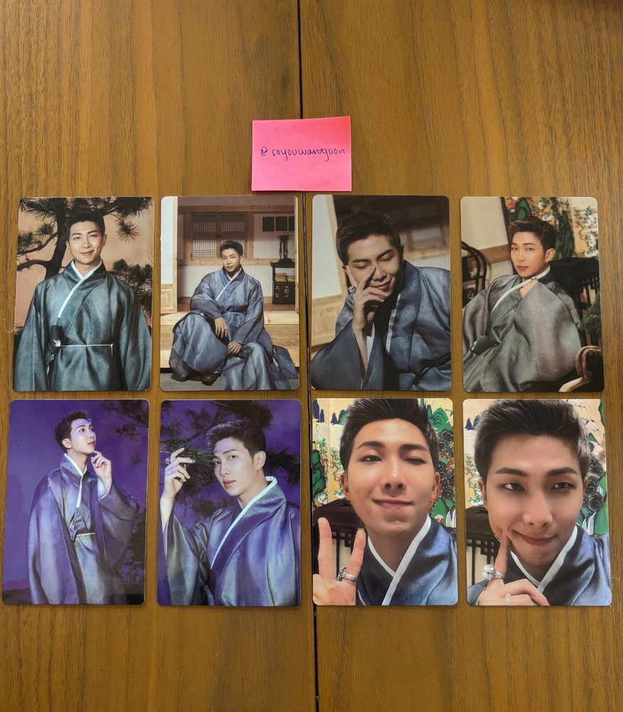 BTS 2021 Dalmajung RM Namjoon Official Photocard Set with Packaging  