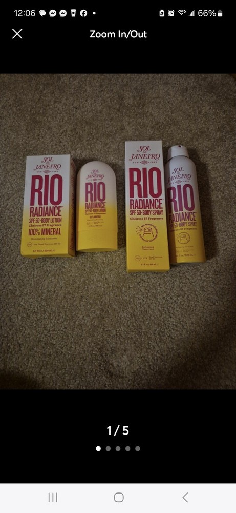 SOL DE JANEIRO Rio Radiance SPF 50 Body Lotion & Sunscreen Spray