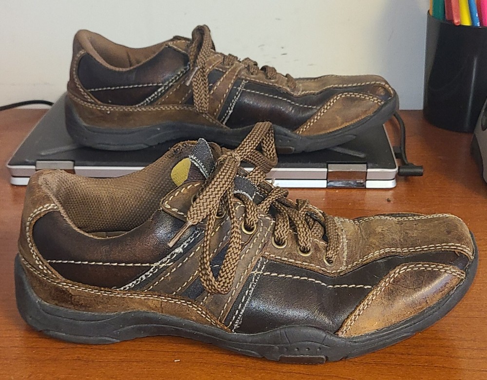 Skechers Cush Sock  Shoes Men's Sz.8 Causal Sneakers Brown Tan.