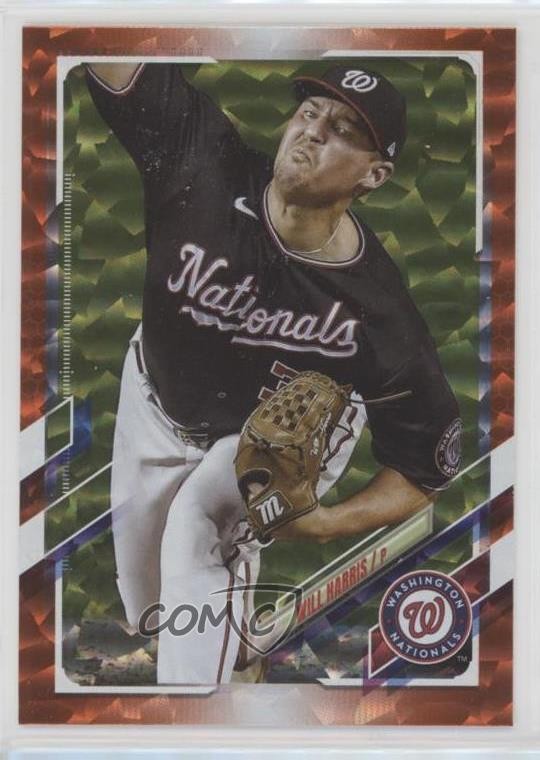 2021 Topps Update Orange Foil Will Harris #US138 299/299