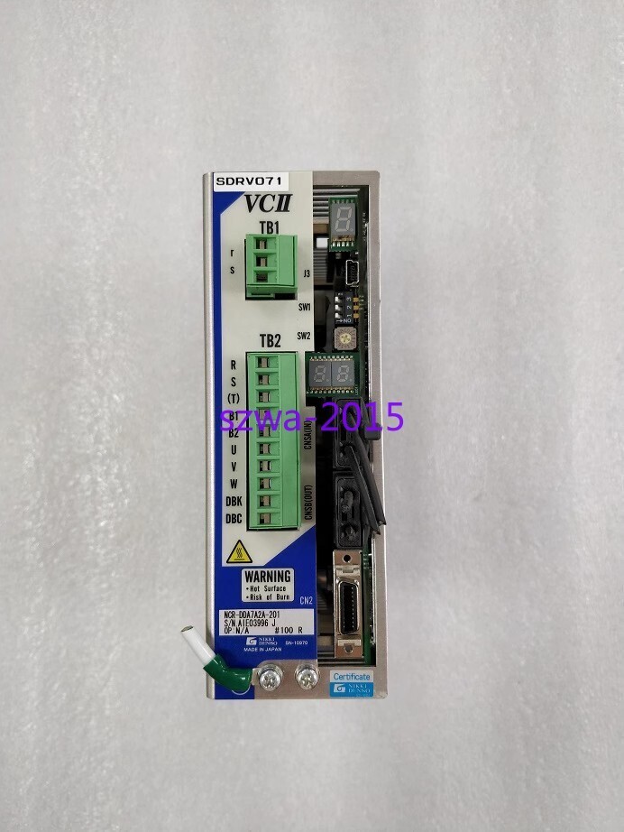 1pcs used NIKKI DENSO NCR-DDA7A2A-201 servo driver #F8