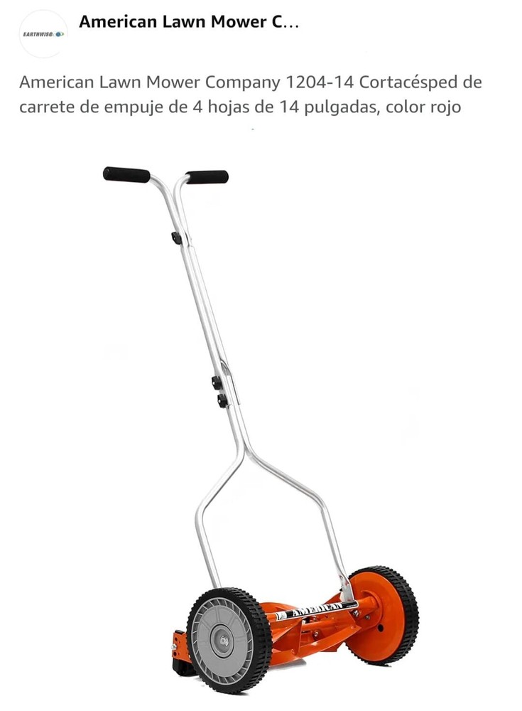 14-Inch Manual Reel Lawn Mower by American Lawn Mower Company