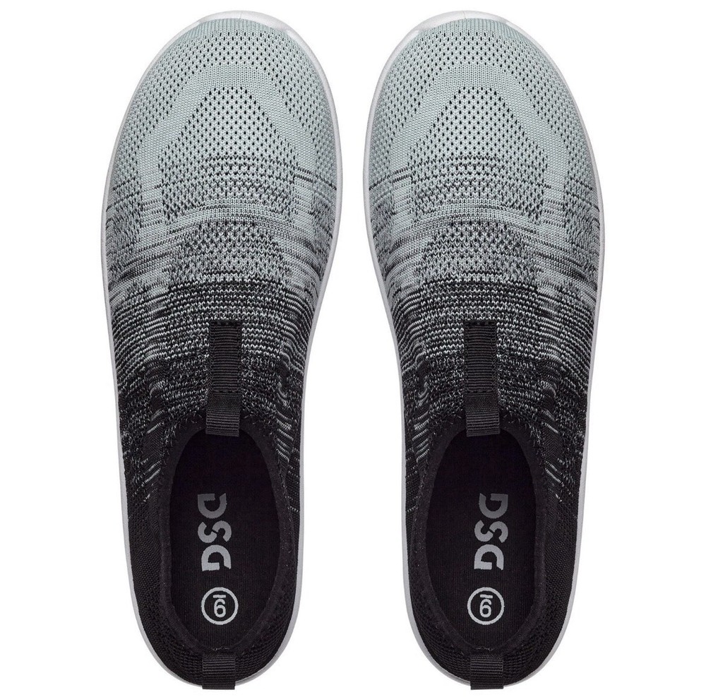 DSG Direct Women's Knit Water Shoes - Teal & Black - Size 10
