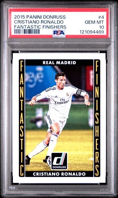 2015 Panini Donruss - Fantastic Finishers Cristiano Ronaldo #4