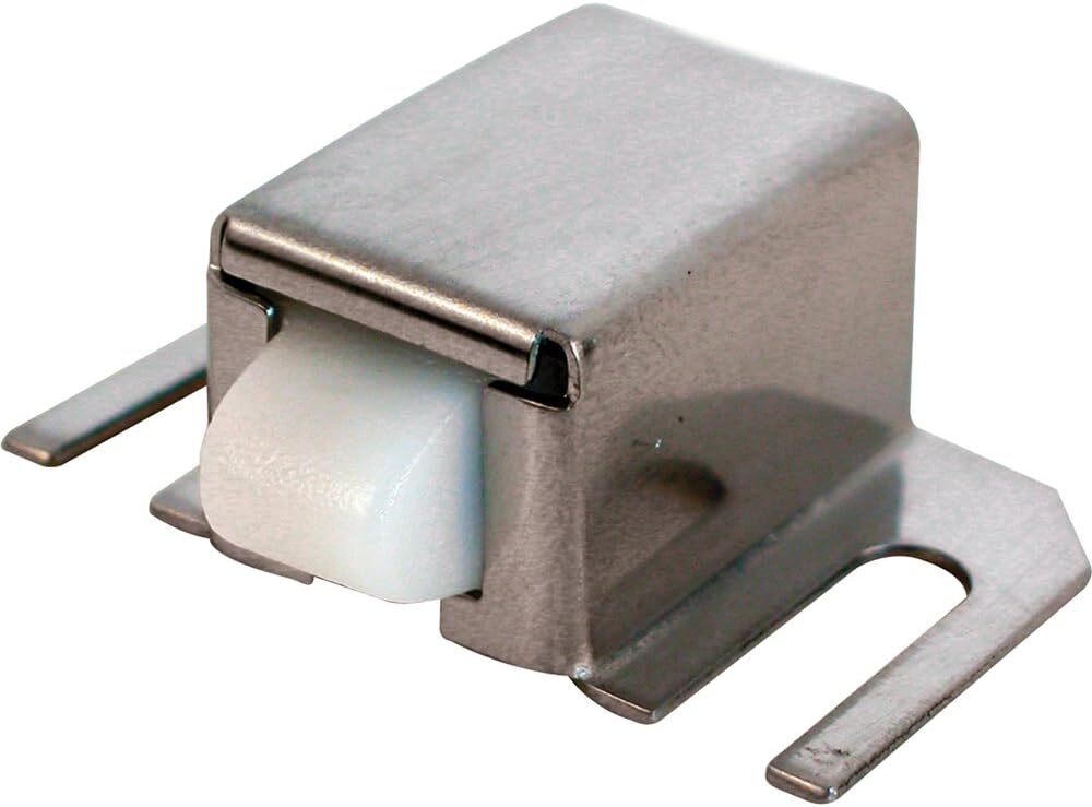 Stainless Steel Shower Door M 6014 1/2 x 1-5/16 In with Plastic Tip