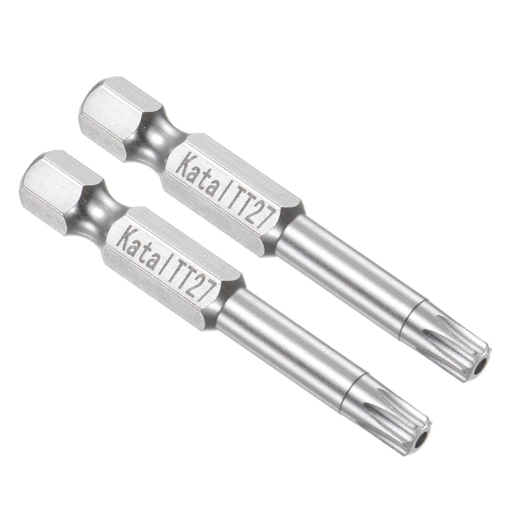 Magnetic Star 7 Point Bits TT27 S2 Steel 7 Point Torx Screwdriver Bits 2pcs