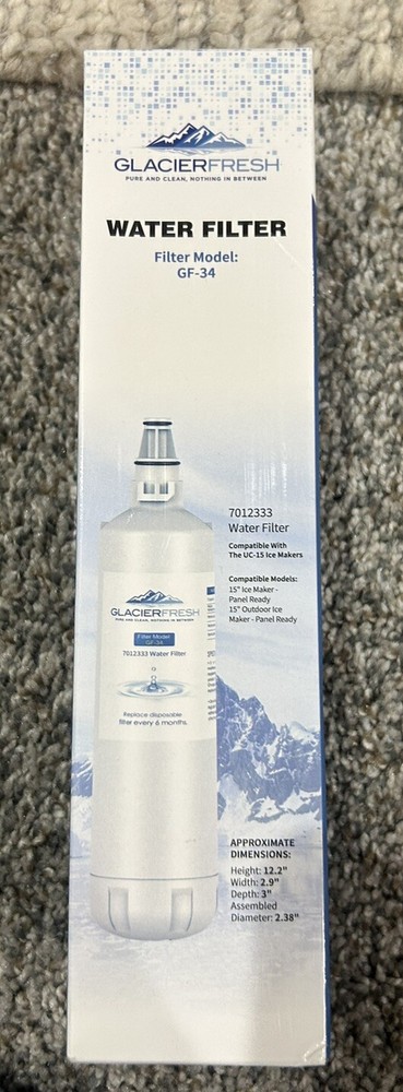 GLACIER FRESH Water Filter Replacement for Sub-Zero 4204490