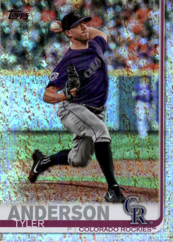 2019 Topps Factory Set Sparkle Foil #2 Tyler Anderson /162