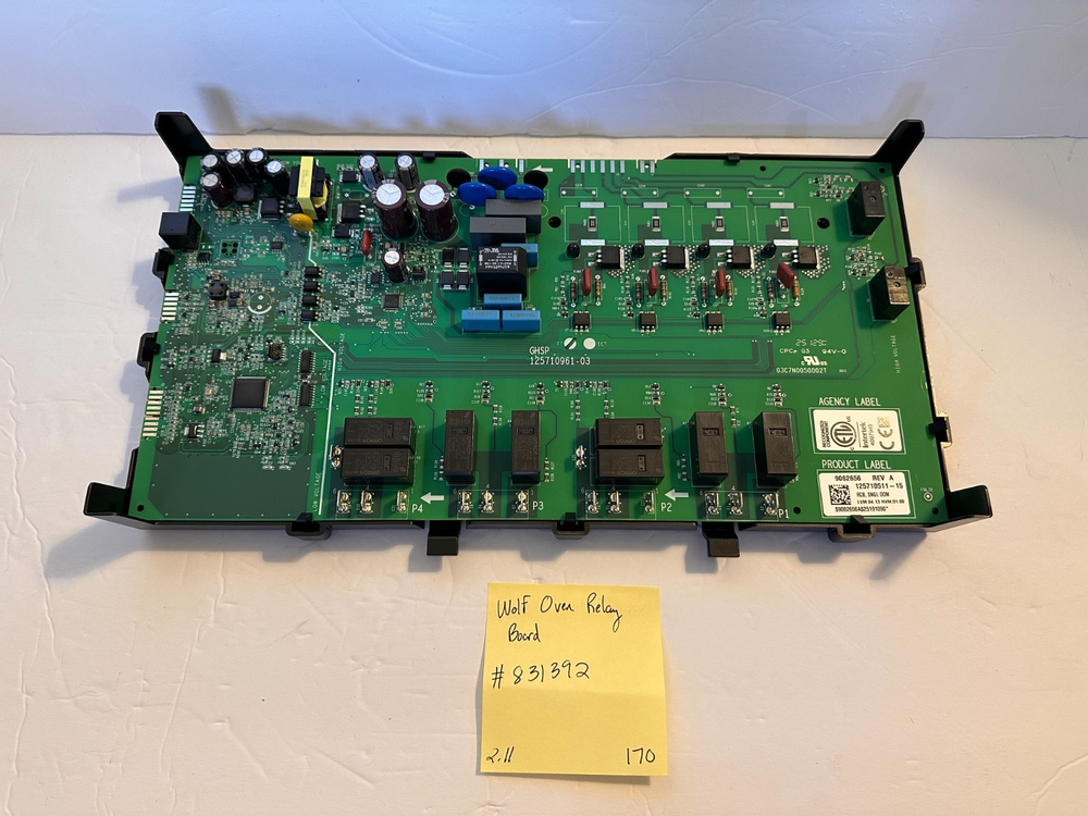 Relay Board 831392 for Wolf Oven