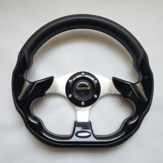 MOMO Eagle Street Sport Steering Wheel 320mm 12.5in Black