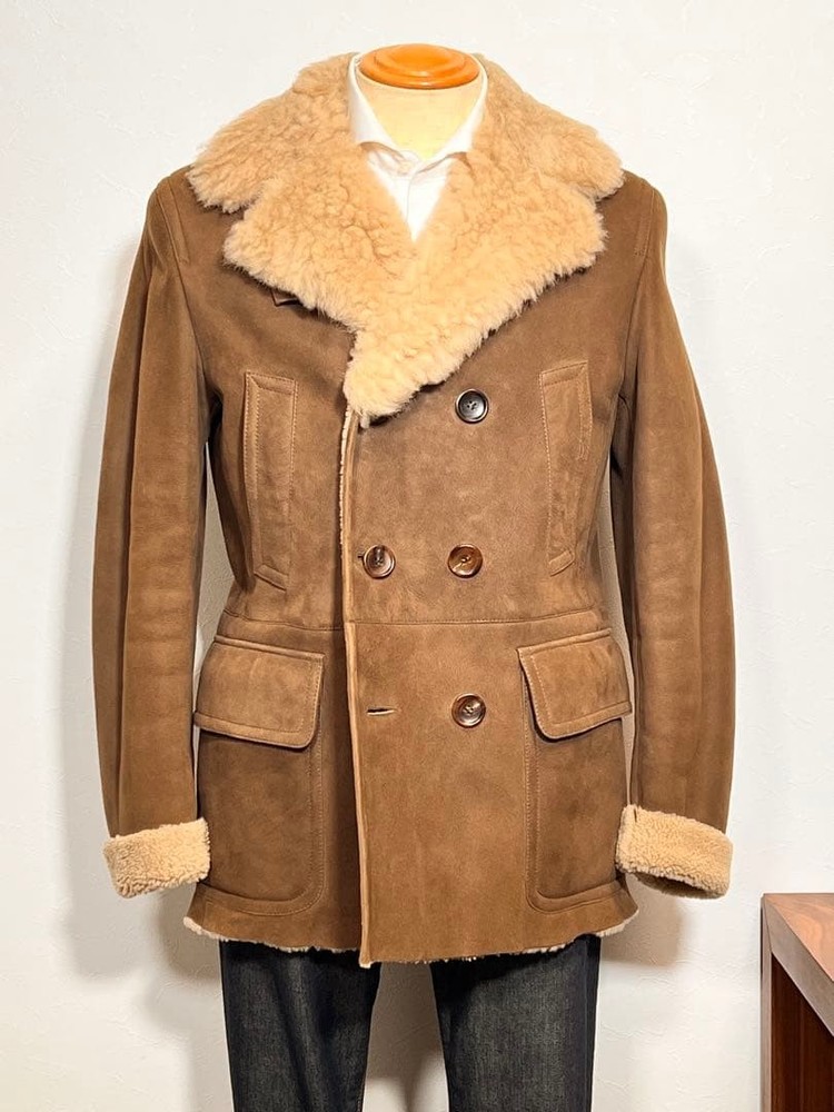 GUCCI Gucci Shearling Jacket MADE IN ITALY Very Good Condition
