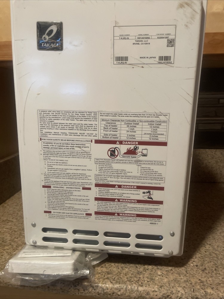 takagi automatic instantaneous water heater