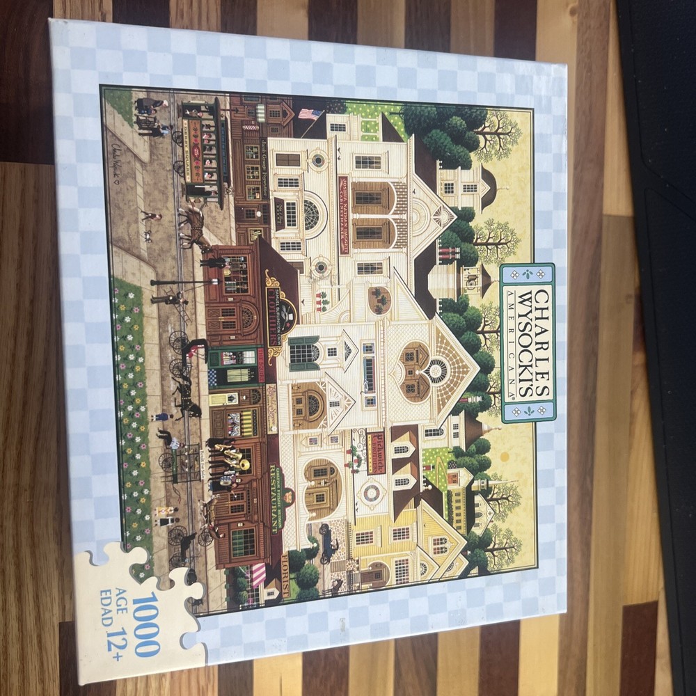 Charles Wysocki Puzzle Americana Derby Square SEALED