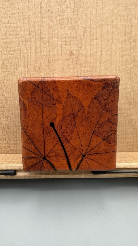 Leaf Leather Inc. Jewelry Box Made In USA