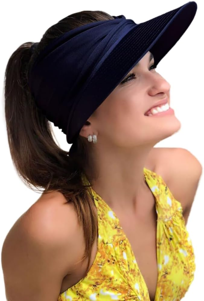 Sun Hat with Wide Brim UV Protection Packable for Women Beach Sport Summer