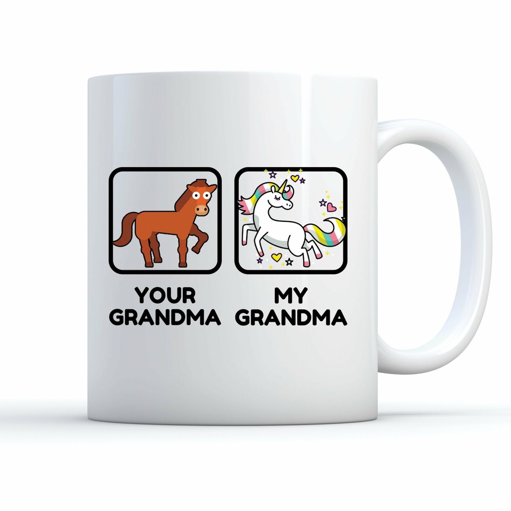 Funny Grandma Mug Grandma Gift My Grandma Grandma Mug Gift For Grandmother Funny