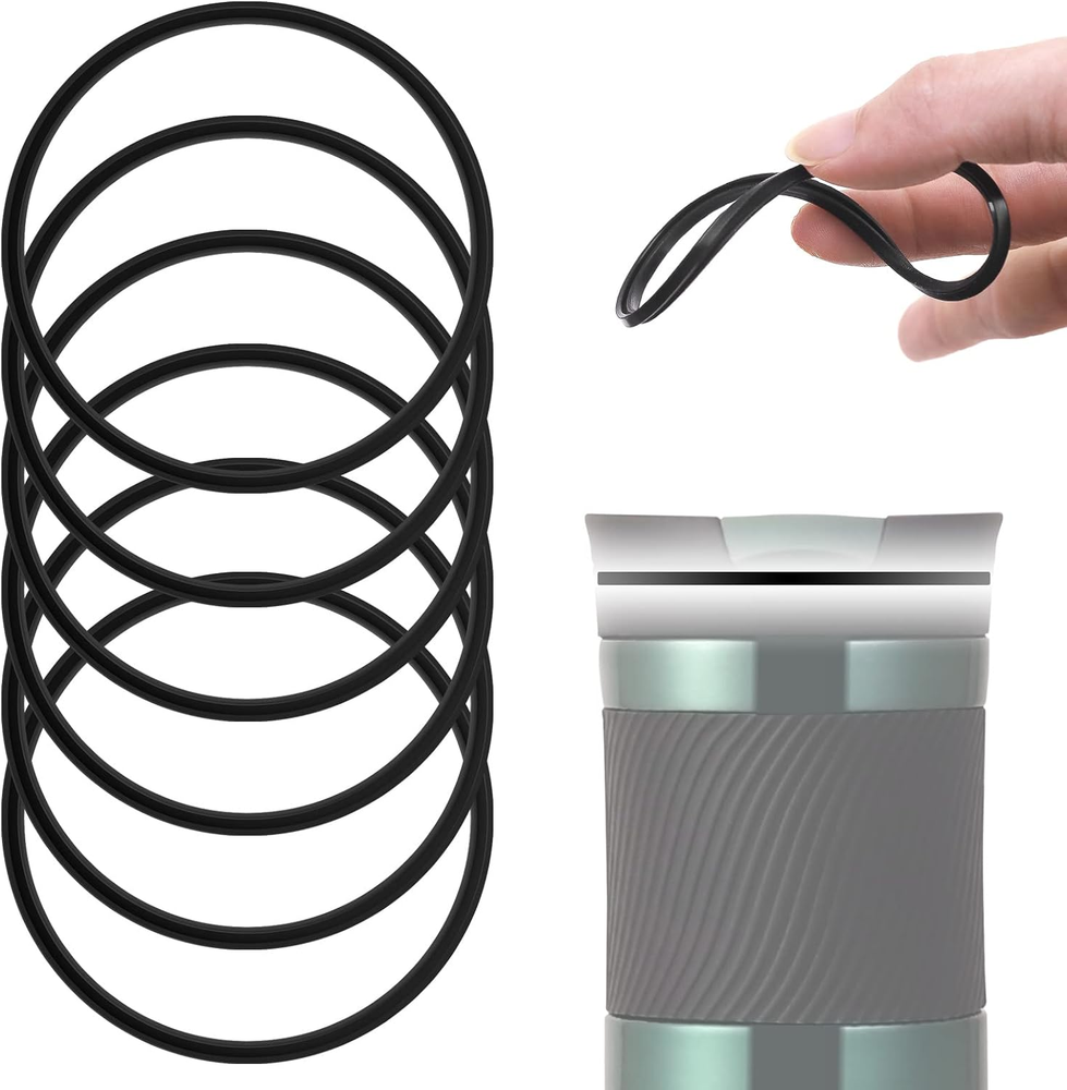 6 piezas de repuesto de sello para taza de viaje Contigo Snapseal Byron 16 oz y 20 oz
