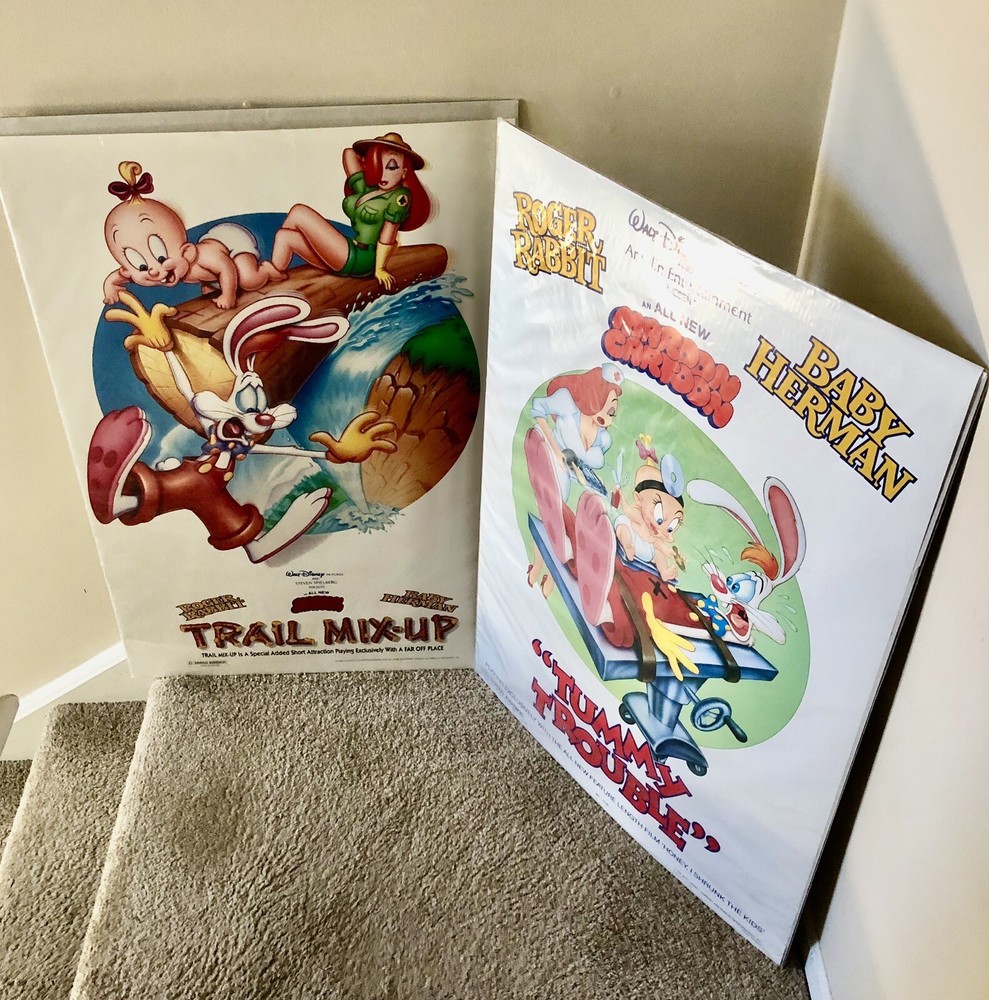 Tummy Trouble, Wet Nurse DS, Rollercoaster SS Rolled Posters Lot of 3 *READ*