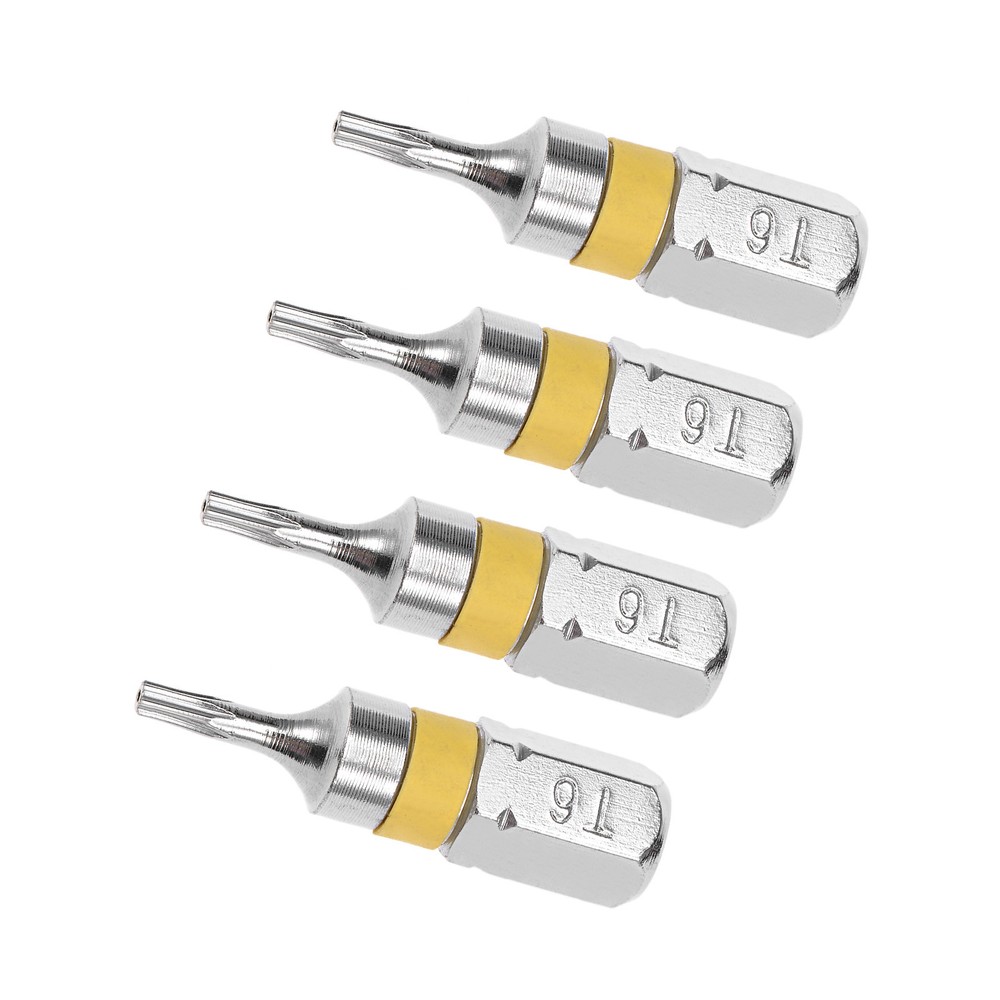 Security Torx Bit Hex Shank Driver for Socket Screwdriver Handles  