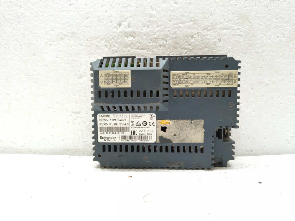 Schneider Electric Hmisbc Rear Module Controller Panel