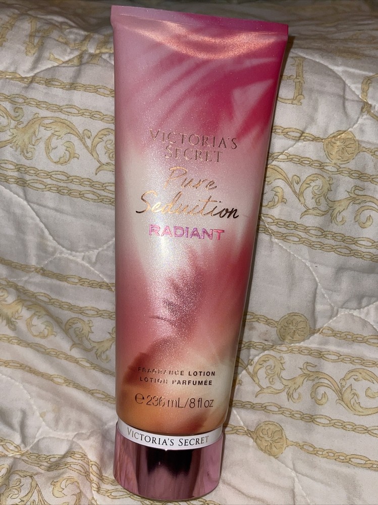 Victoria's Secret Pure Seduction Radiant Fragrance Body Lotion Full-size 8 oz ..-image