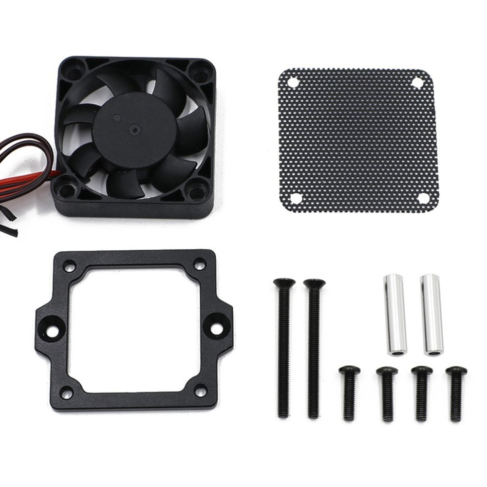 DIY Upgrade ESC Cooling Fan Kit For TRAXXAS Trx4 Trx6 Rover Defender 1/10 RC Car