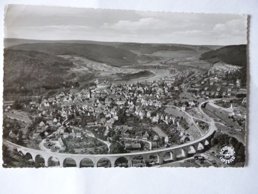 Postcard Nagold in the Black Forest Aerial View (No.565)