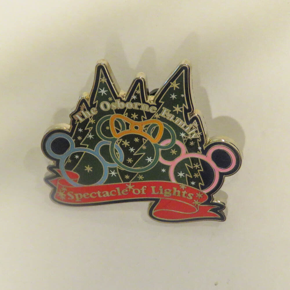 Disney Spectacle of Lights  Wreaths Mouse Ears Pin