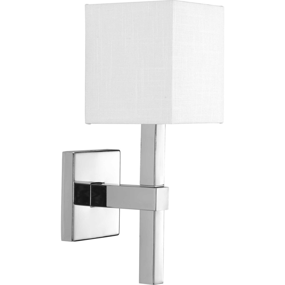 Chrome Metro Wall Sconce by Progress Lighting 15-1/8H Single Light P710016