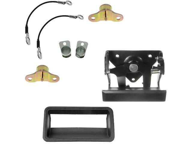 TRQ Tailgate Handle Hinge Cable Kit fits Chevy C2500 1992-2000 45FTTY