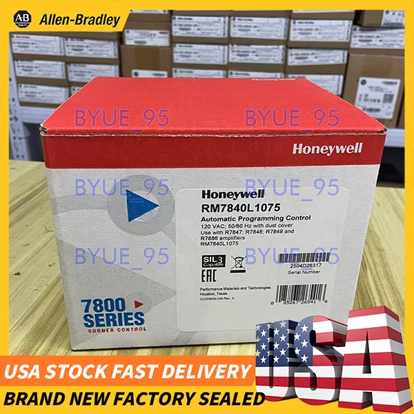 Free Delivery Brand New One Honeywell RM7840L1075 Burner Control RM7840L1075
