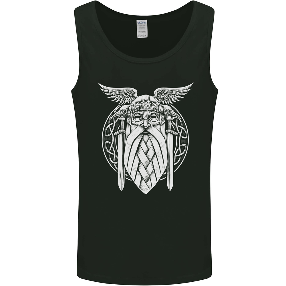 Odin The Vikings Valhalla Thor Gym Nordic Mens Vest Tank Top