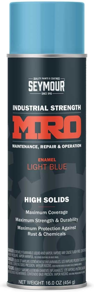620-1425 Industrial MRO High Solids Spray Paint, Light Blue 16 Ounce (Pack of 1)