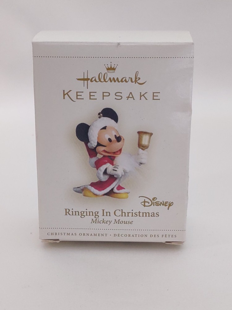 Hallmark Keepsake Mickey Mouse Ringing in Christmas Ornament