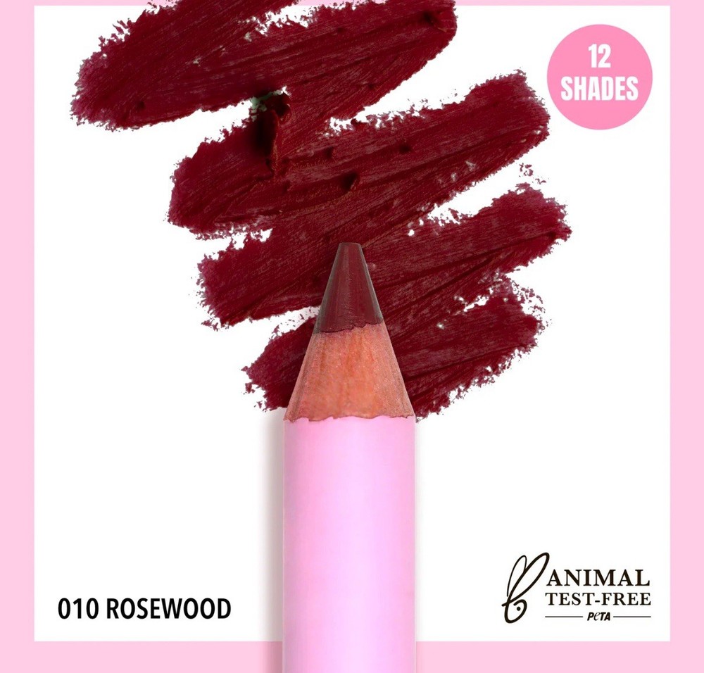 Moira Flirty Lip Pencil 010 Rosewood Made In Italy