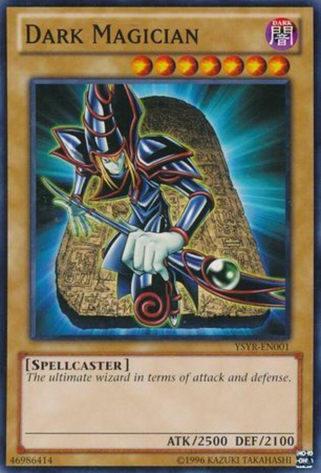 Dark Magician YSYR-EN001 Common Unlimited MP Yugioh Starter Deck