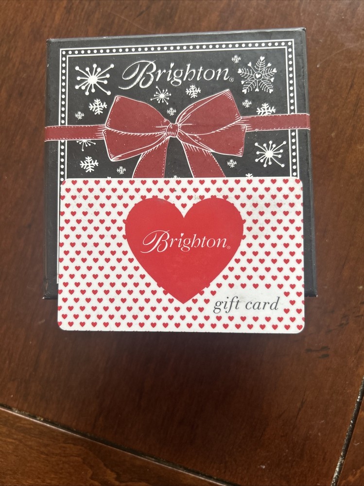 Brighton Gift Card  $31.04 Value & Brighton Heart Chime Love Dating Anniversary-image