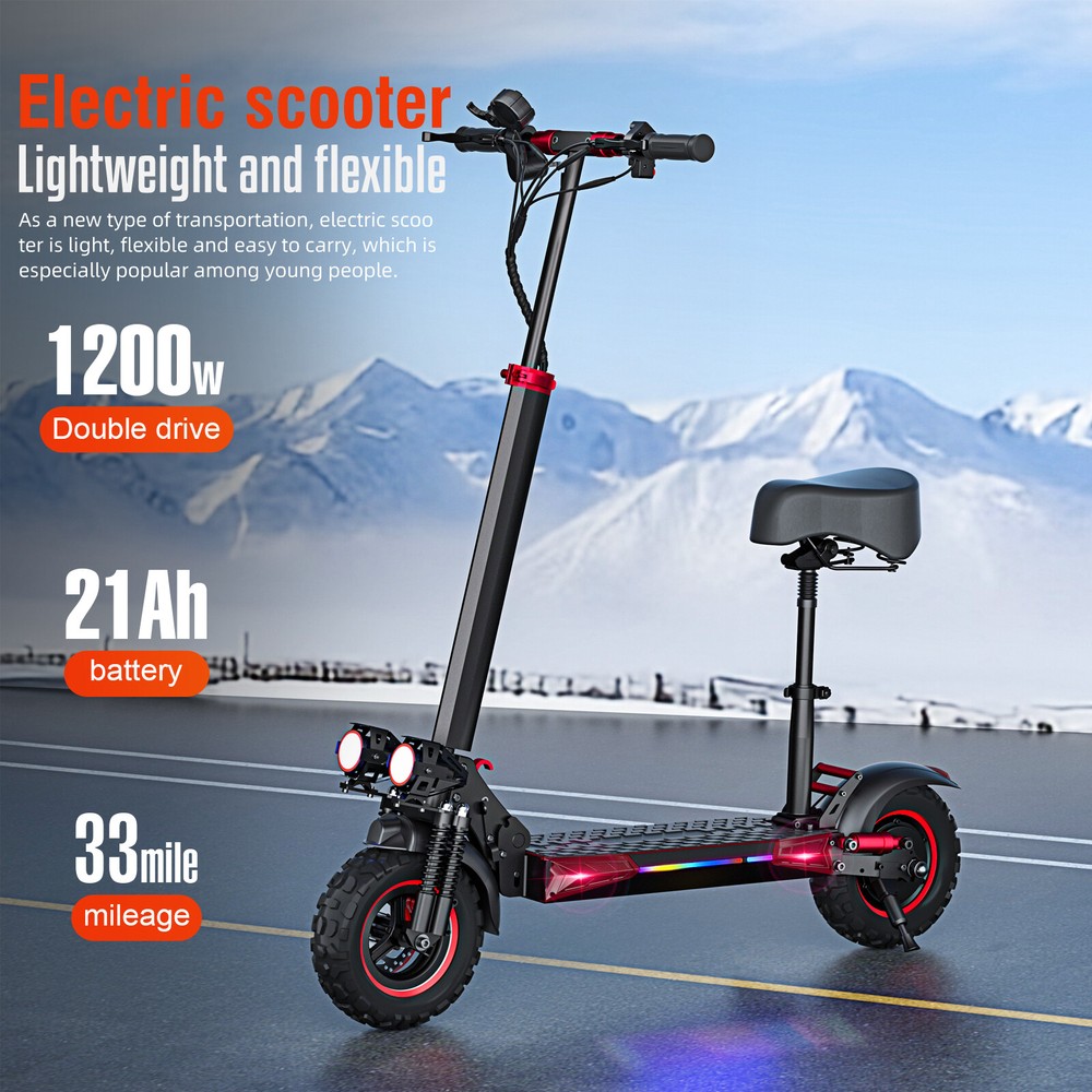 48V 1200W Electric Scooter 11