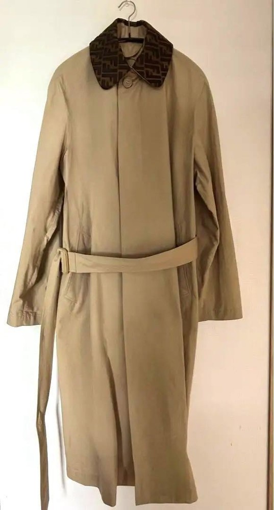 Fendi Zucca Trench Coat