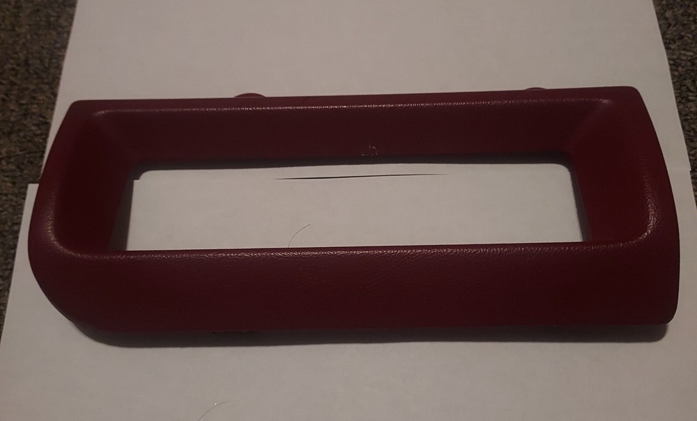 1992-1996 Ford F150 F250 F350 OBS Red Dash Heater Bezel Trim F2TB-1504302