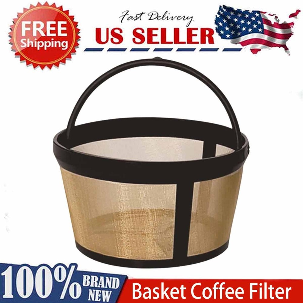 8-12 Cup reusable coffee filter basket, suitable for Cuisinart, Mr. coffee
