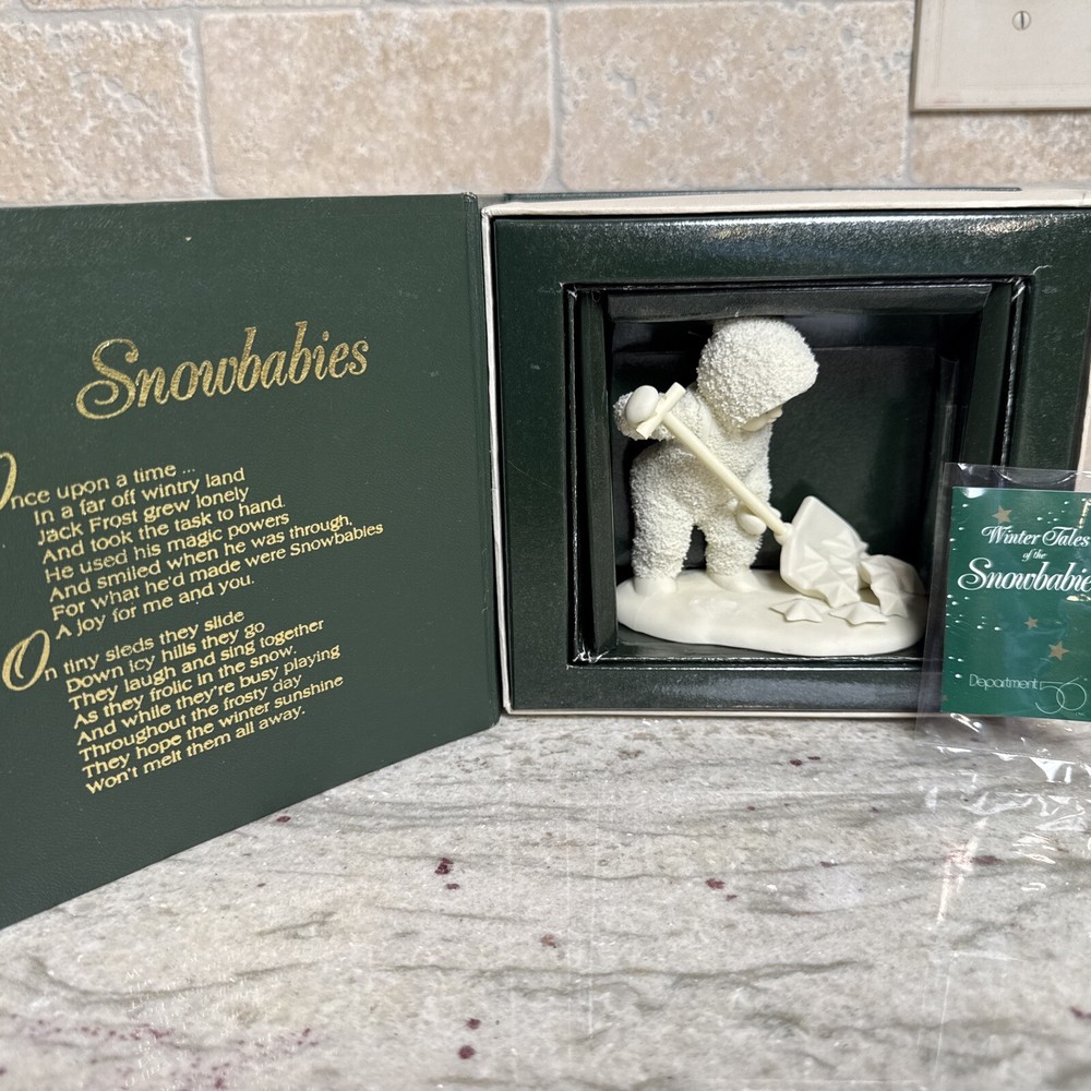 Department 56 Snowbabies So Much Work To Do Figurine 6837-3 Mint in Box