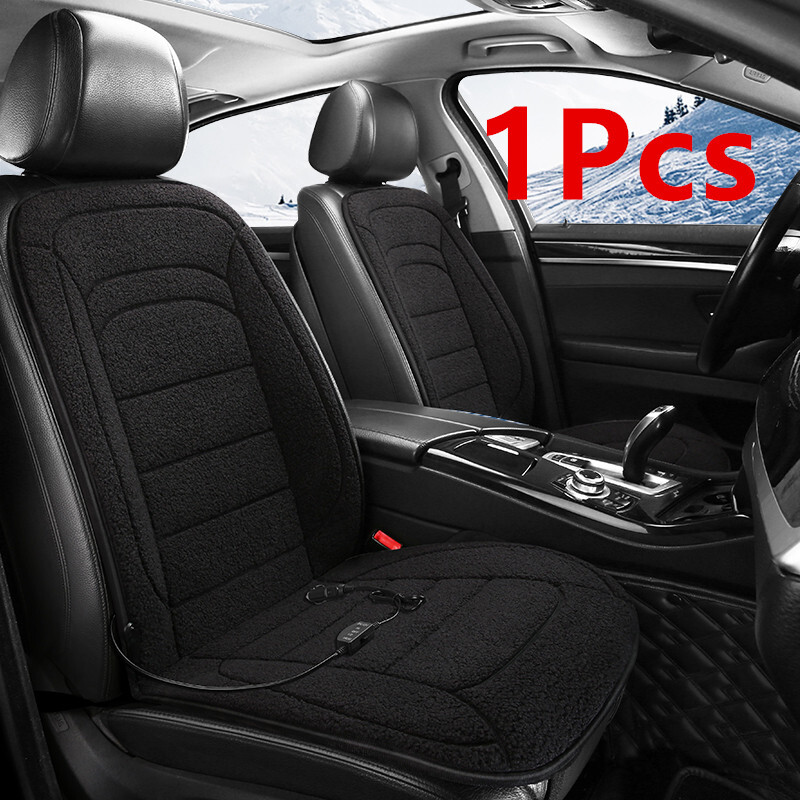 Fit For Ford Focus 2000-2022 Car Driver Heated Seat Cover Protector Cold Winter