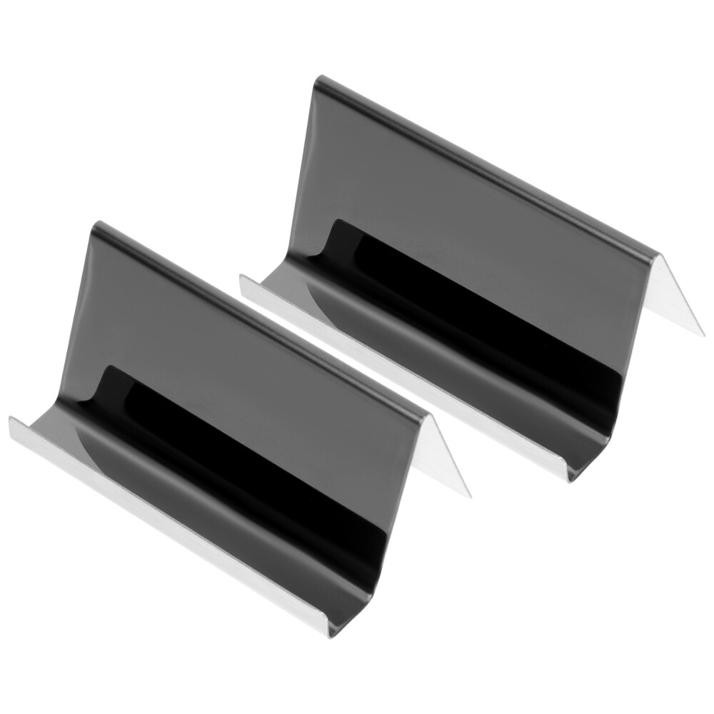 2 Pcs Business Card Holder Name Cards Displaying Stands Office