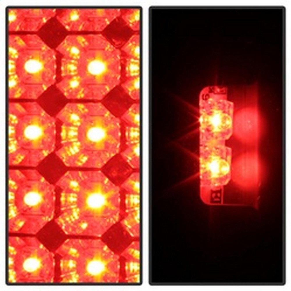 Spyder Tail Light Set - LED Tail Lights - Black Smoke