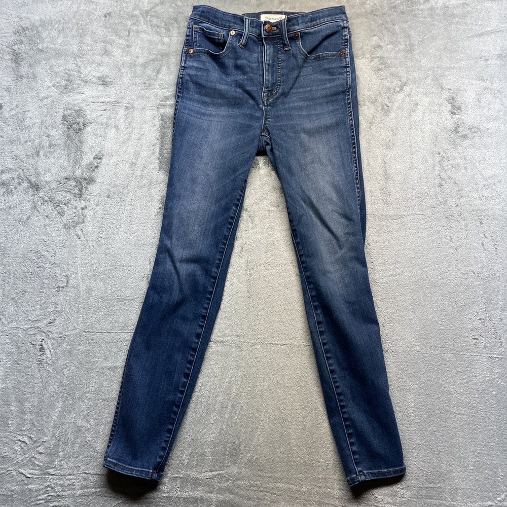 Madewell Size 27 High Rise Skinny Jeans 10 Inch Fly