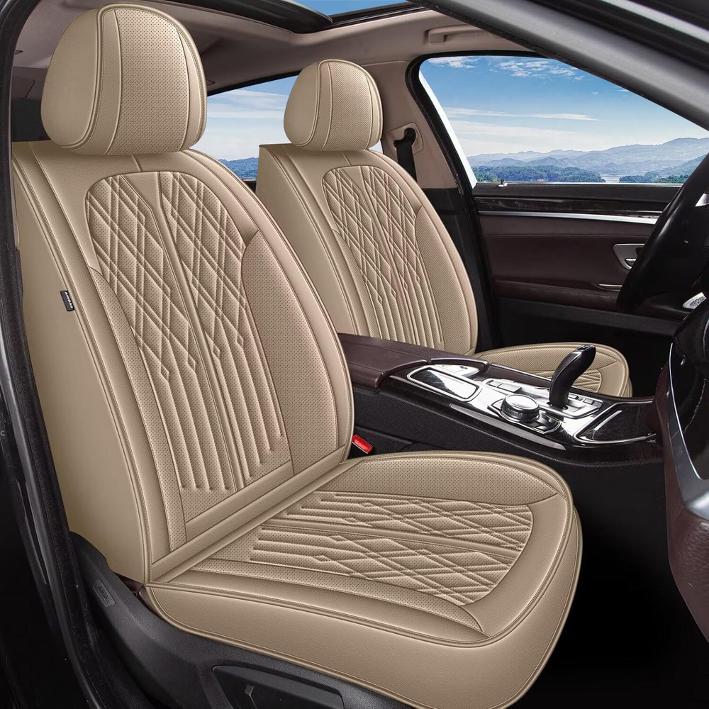 Car 5-Seat Cover Faux Leather Full Set Protector Pad For Nissan Murano 2011-2024