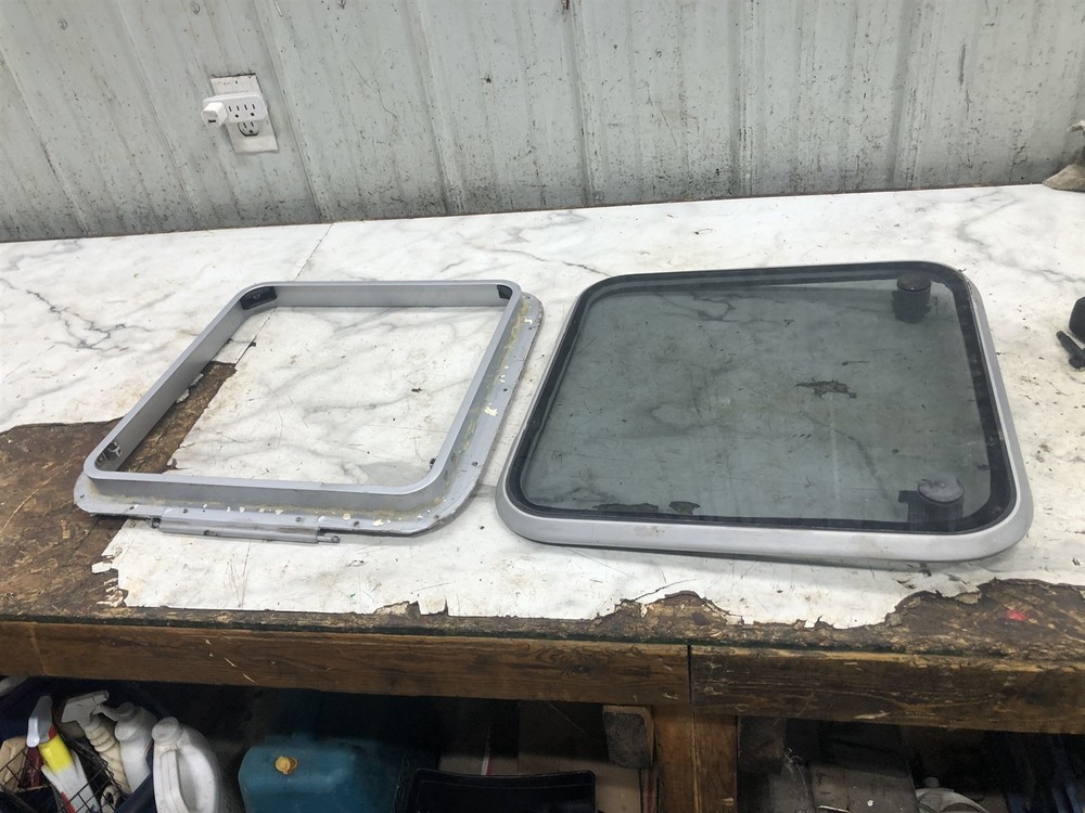87 Renken 2052 Boat 16 x 16 in inch square hatch window