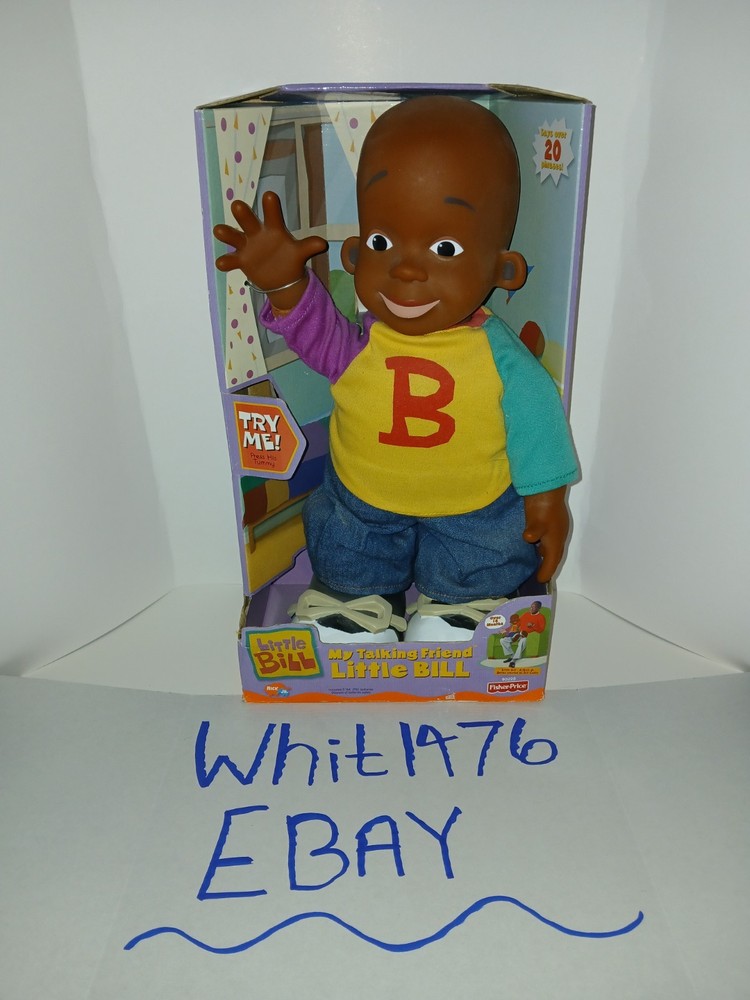 2001 Fisher Price Little Bill My Talking Friend Vintage Toy