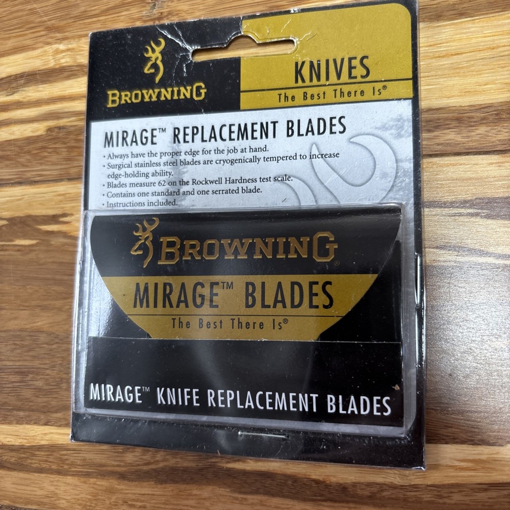 Browning Mirage Knife Replacement Blades 3-Pack